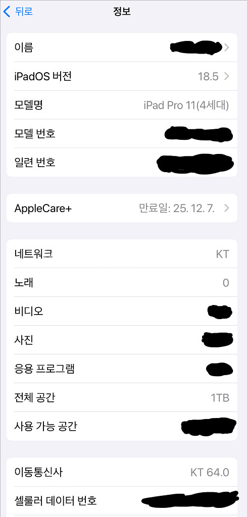 m2 아이패드 프로11인치 1테라 셀룰러 + 애플펜슬--0