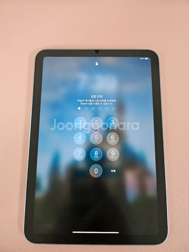 아이패드 미니6 64G wifi+애플펜슬+악세사리일괄--6