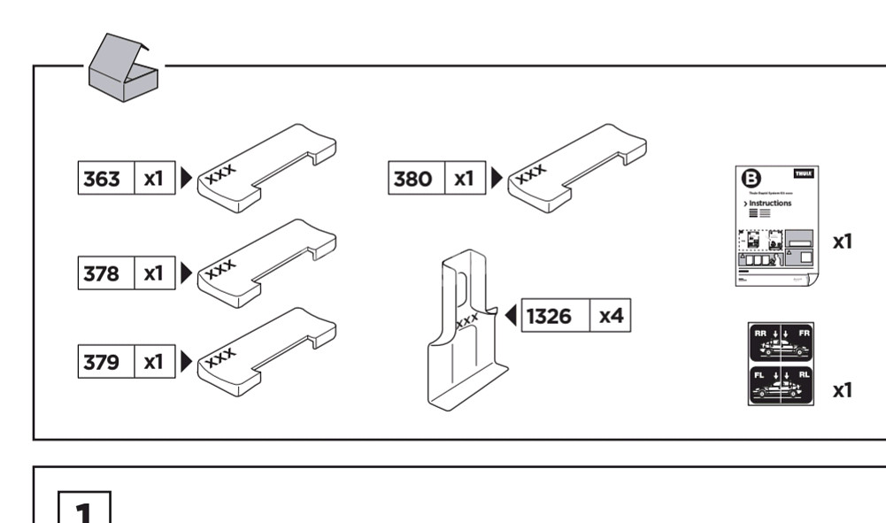 툴레 1763 키트 브라켓 LF 소나타용--2