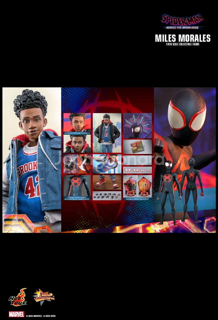 핫토이 MMS710 스파이더맨 마일즈 모랄레스(미개봉)--1