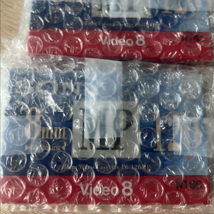 소니 video8 8mm 비디오카세트 2개