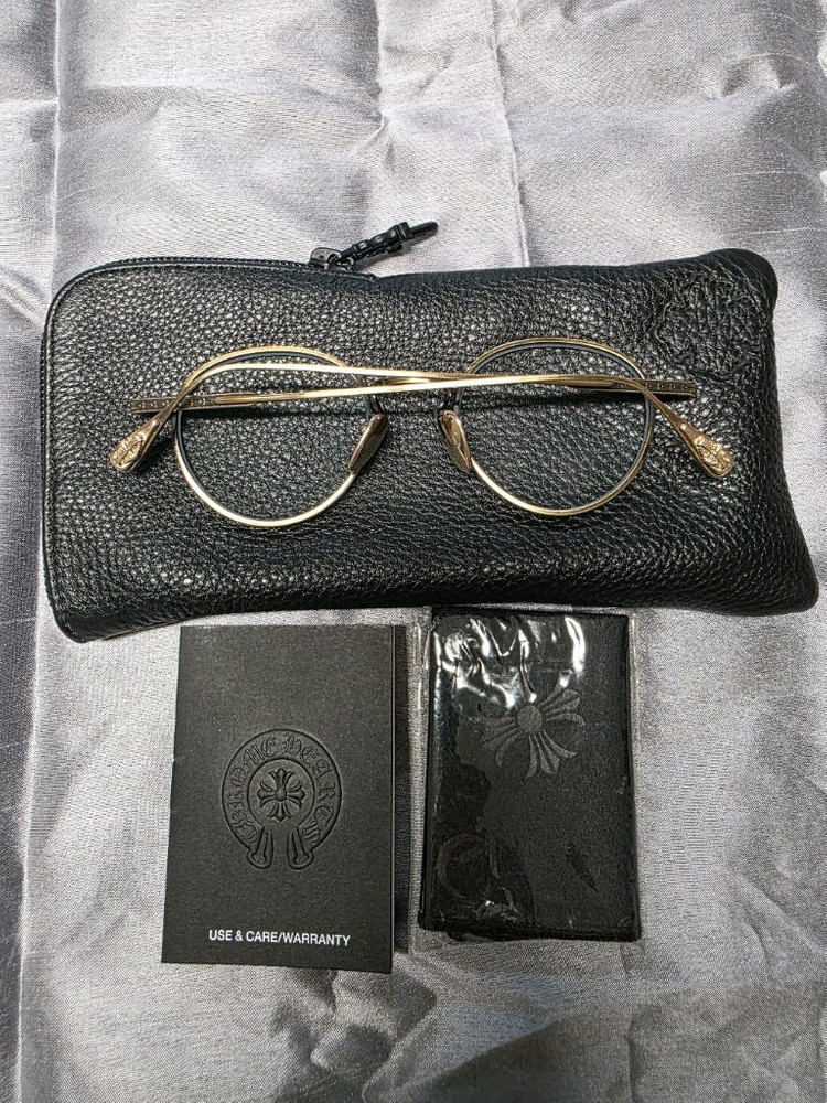 크롬하츠 안경 THICK 앤틱골드 이미지