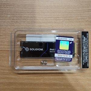 솔리다임 P44 Pro M.2 2TB 미개봉