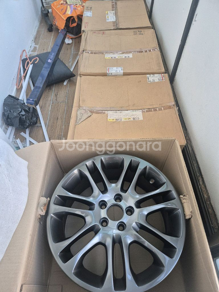 14년식 볼보S80D5 복원휠(18인치)--1
