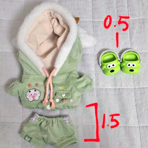 20cm 솜인형 옷