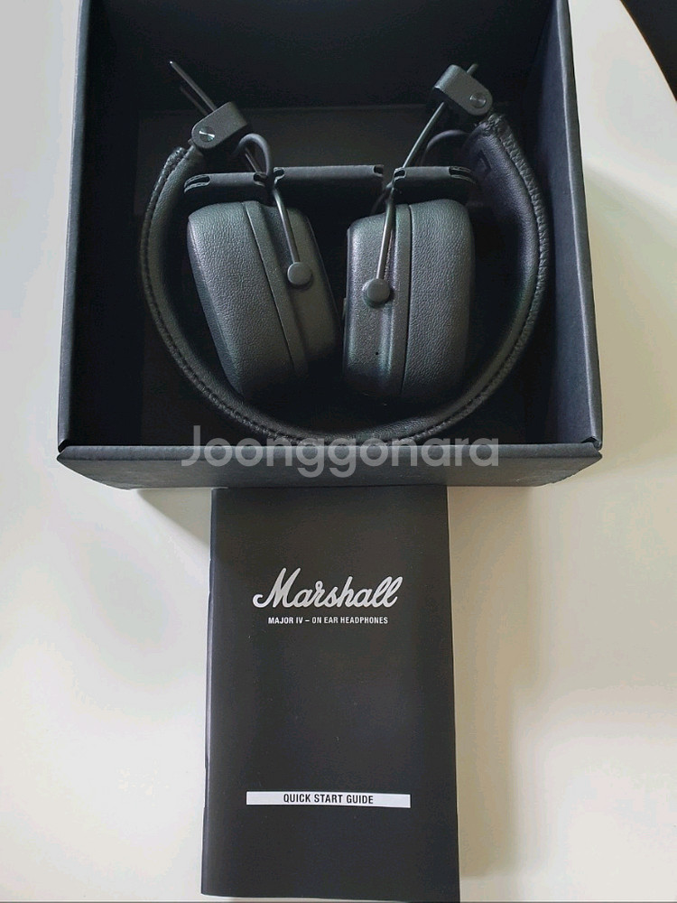 마샬 메이저4 블루투스 헤드폰(소비코 정품)--8