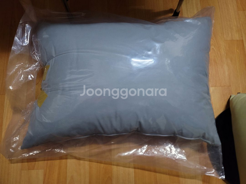 회색 베개 50x70 새상품--1