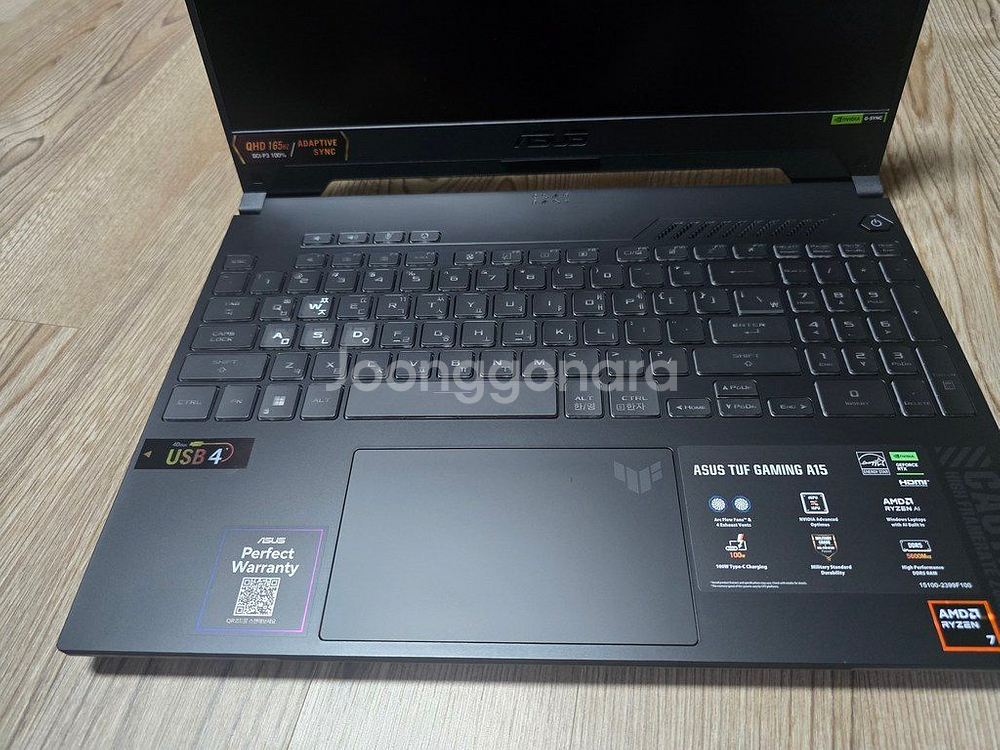 ASUS 아수스 TUF A15 고사양 게이밍노트북--1