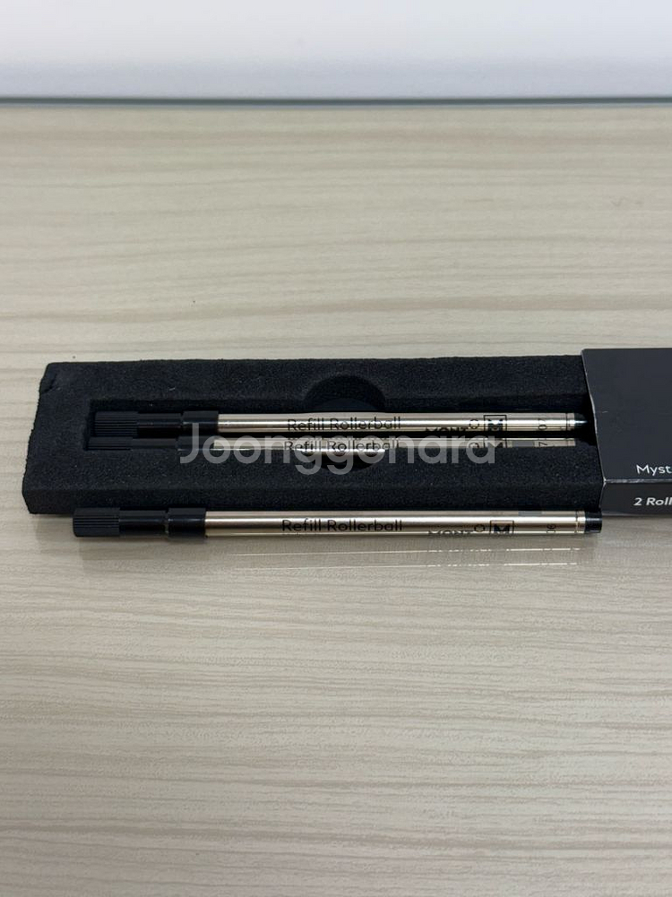 몽블랑 마이스터스튁 골드코팅 르그랑 수성펜 롤러볼--4