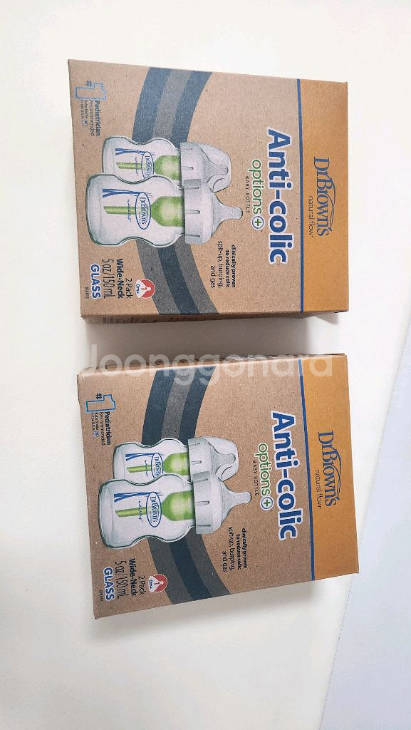 닥터브라운 유리젖병 150ml 4개 일괄 택포--2