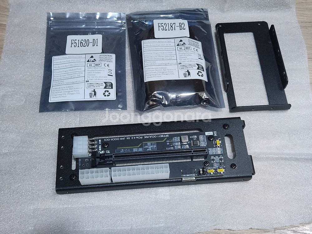 미사용 egpu(외장 gpu) 독 세트 판매합니다!--0