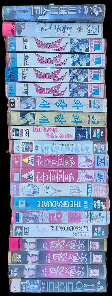외국영화 비디오테이프--0