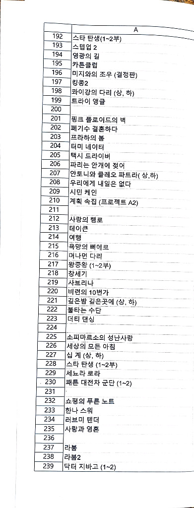 외국영화 비디오테이프--6