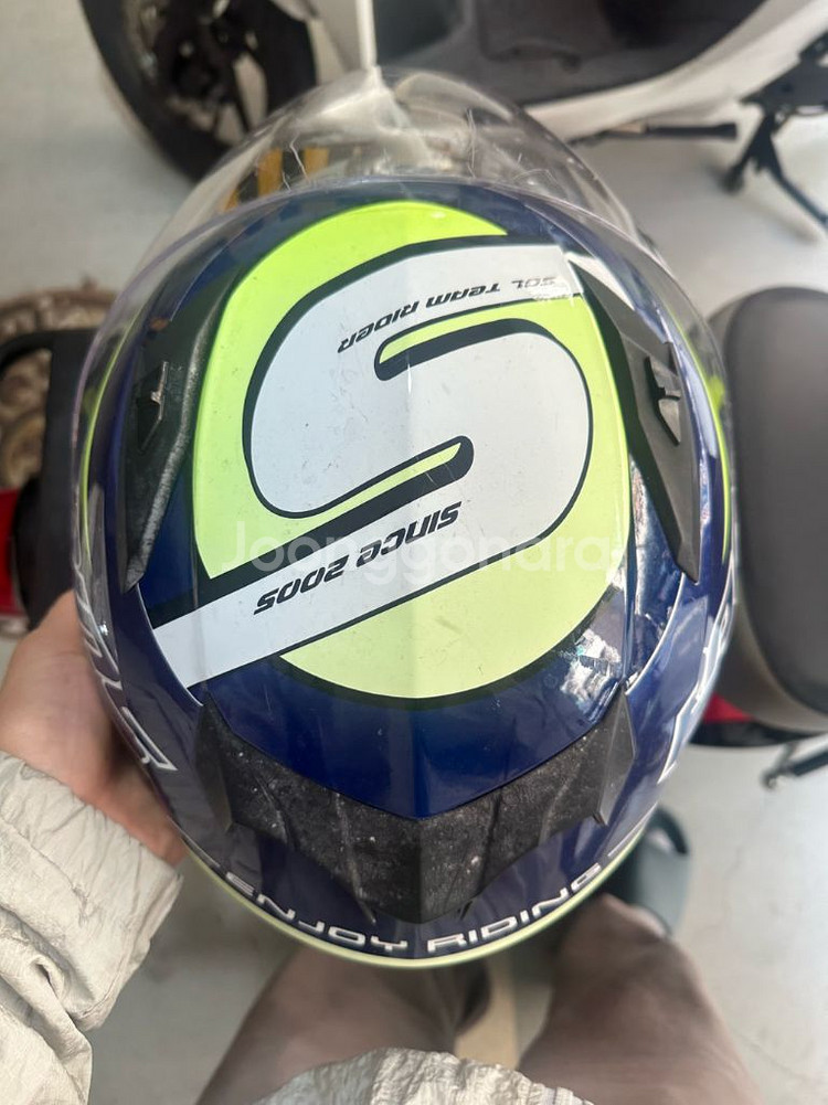 SOL 헬멧 SO-7 Racing yamaha/blue--3