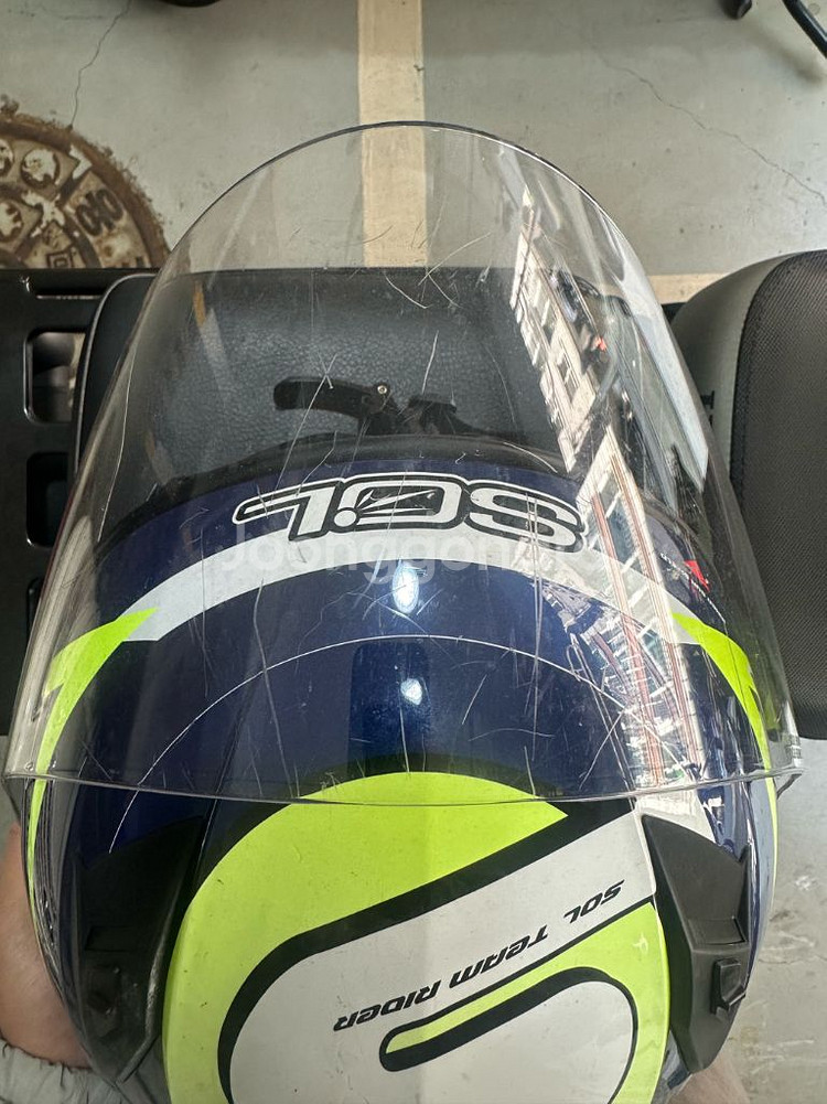 SOL 헬멧 SO-7 Racing yamaha/blue--2