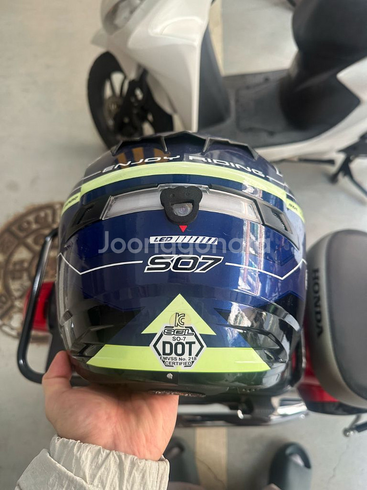SOL 헬멧 SO-7 Racing yamaha/blue--6