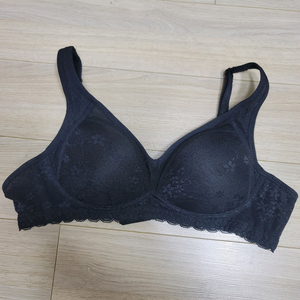새상품 플레이텍스 75A 블랙 노와이어 브라 속옷