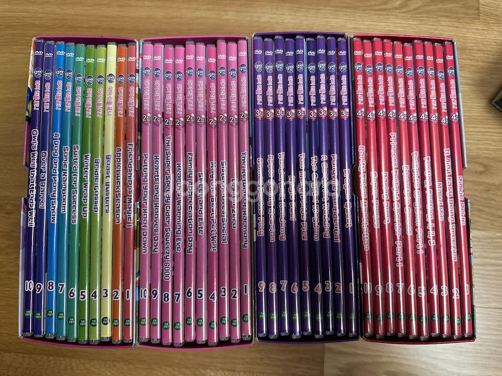 마이리틀포니 DVD 1~4--0