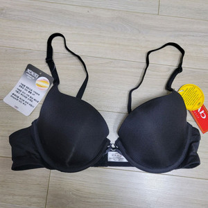 메모리몰드 볼륨업 브라 80A 블랙 속옷 언더웨어
