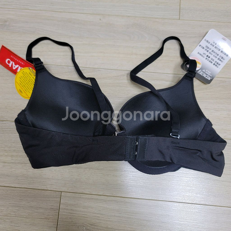 메모리몰드 볼륨업 브라 80A 블랙 속옷 언더웨어--3