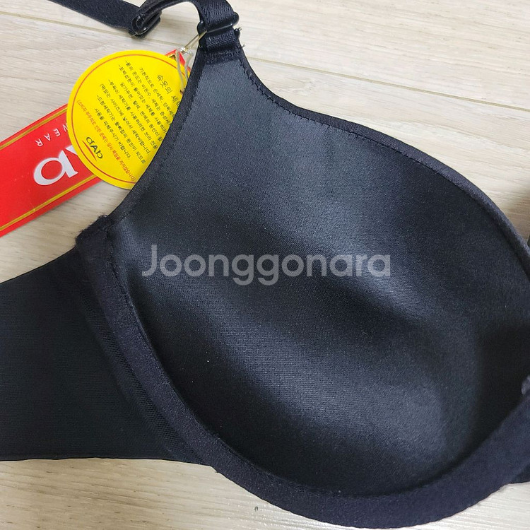 메모리몰드 볼륨업 브라 80A 블랙 속옷 언더웨어--4