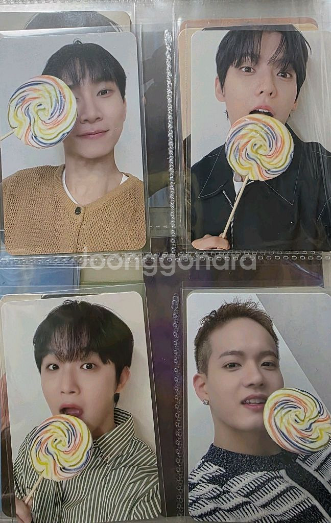 비투비 비투데이 메이크스타 영통 미공포 4종세트--0