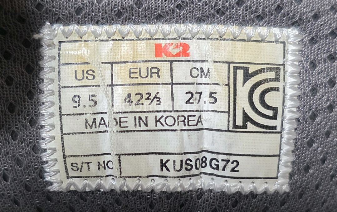 케이투 K2 고어텍스 등산화 트레킹화 남성용 275--5