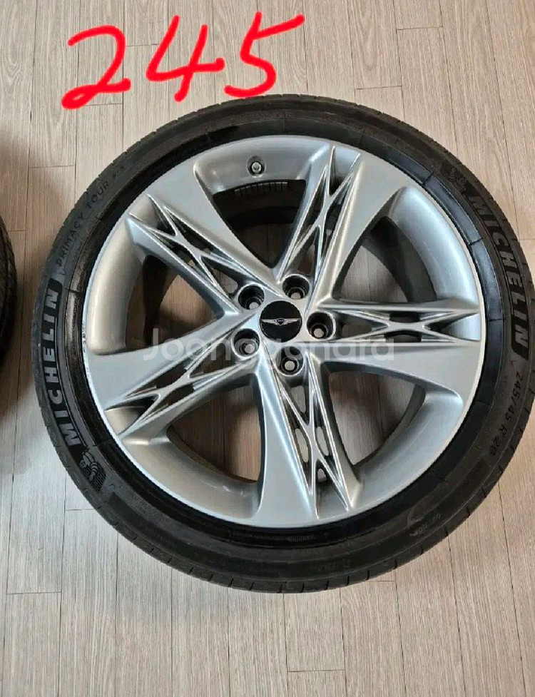 제네시스G90 20인치 휠 미쉐린 타이어 245/275--1