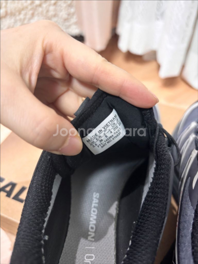 살로몬 XT-6 고어텍스 블랙 에보니--1