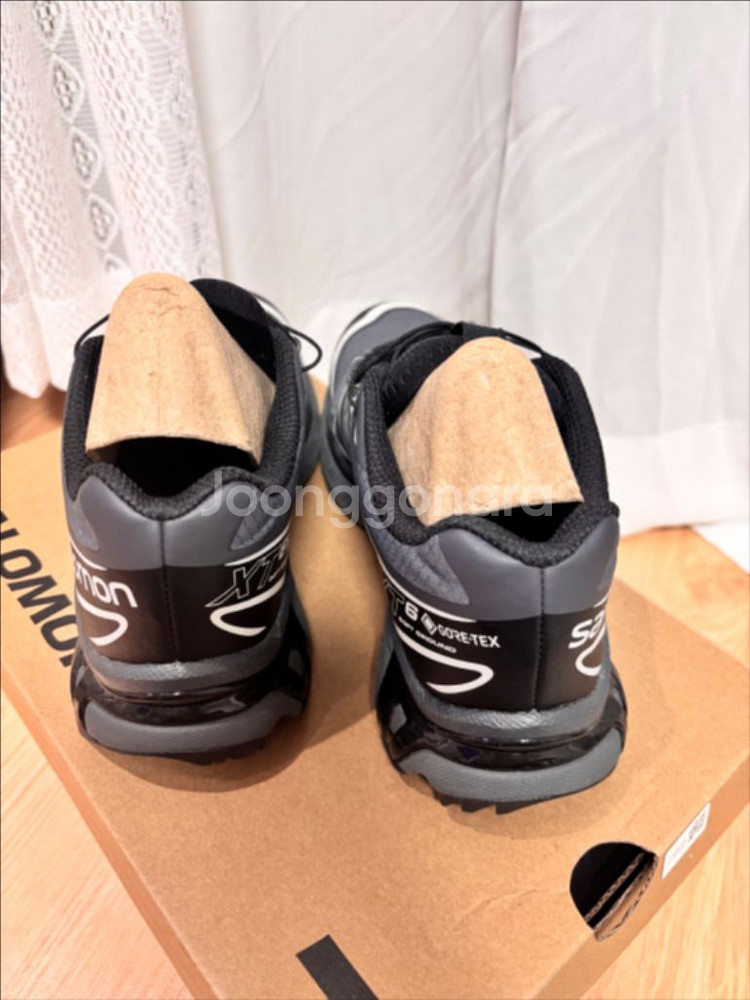 살로몬 XT-6 고어텍스 블랙 에보니--3