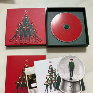 엑소 겨울 스페셜 12월의 기적 첫눈 앨범(중국,한국)