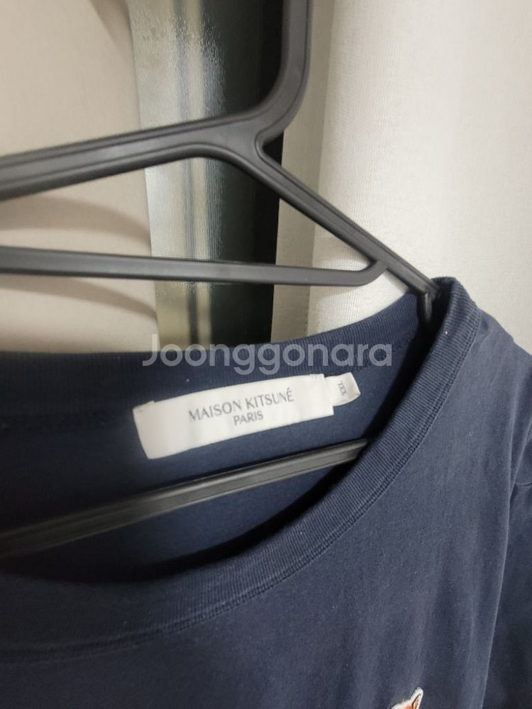 메종키츠네 반팔티 2XL--1