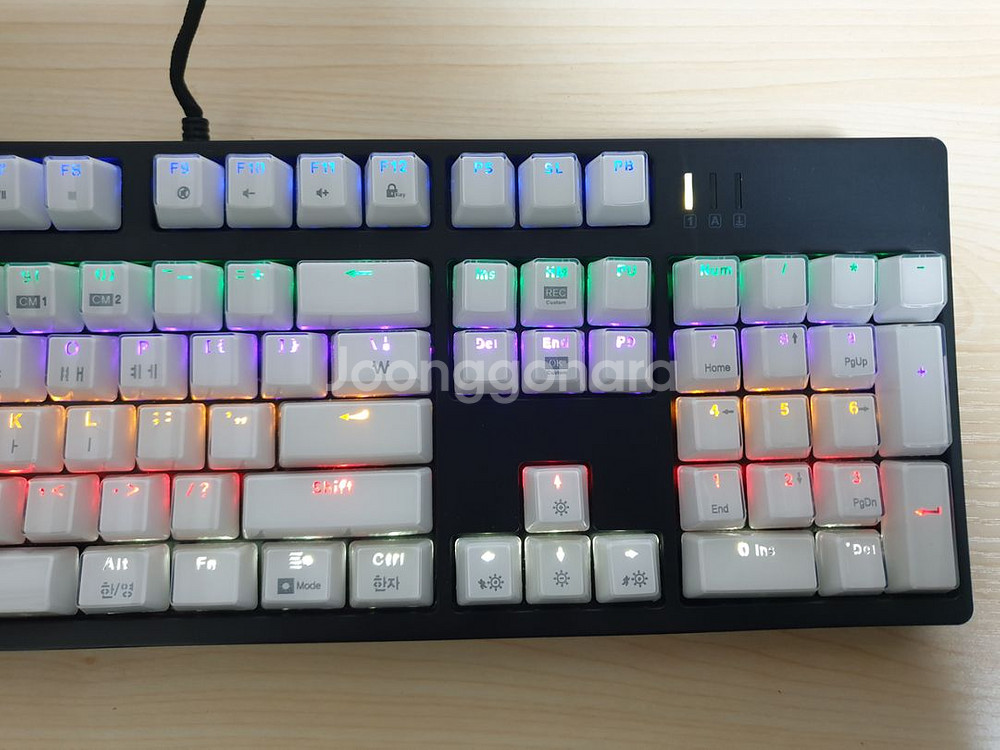 앱코 HACKER K8700 완전방수 카일광축 키보드--1