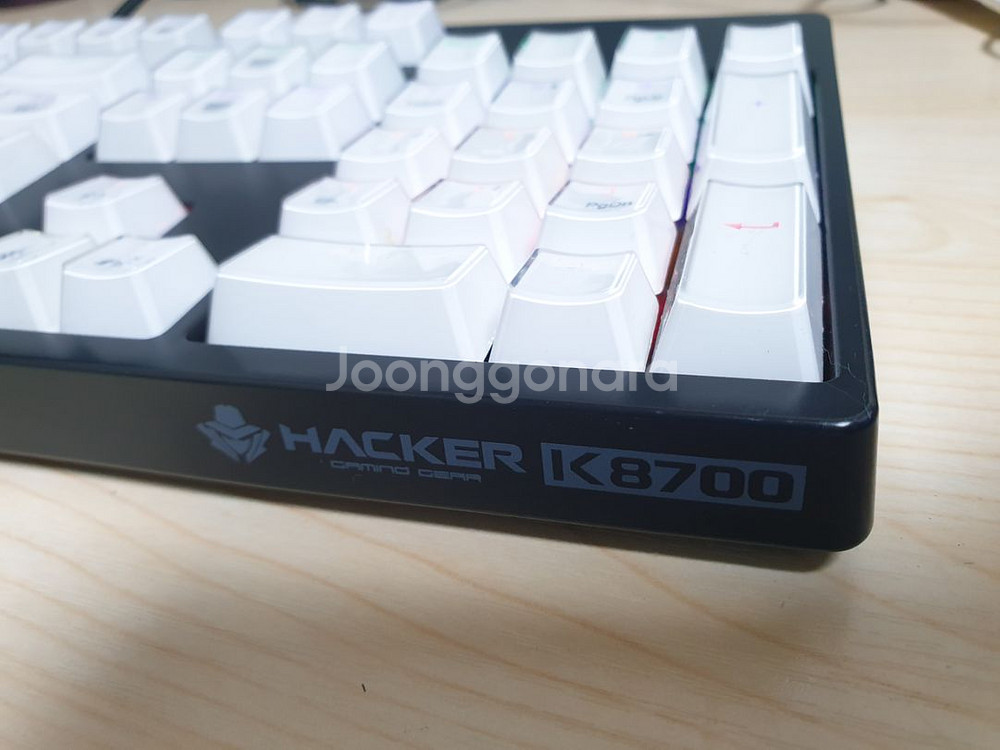 앱코 HACKER K8700 완전방수 카일광축 키보드--3