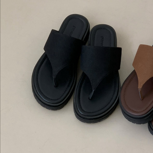 그레이룸 스웨이드 쪼리플랫폼235