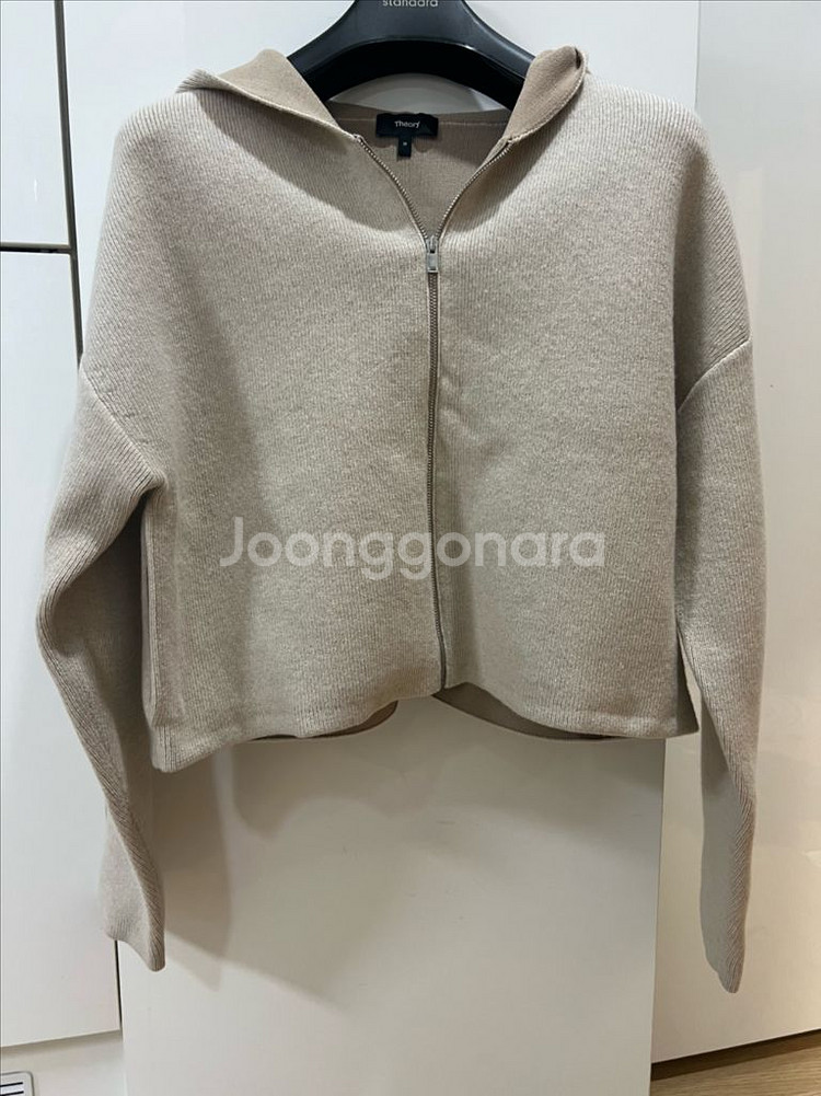 띠어리 캐시미어 후드가디건 (새상품)--0