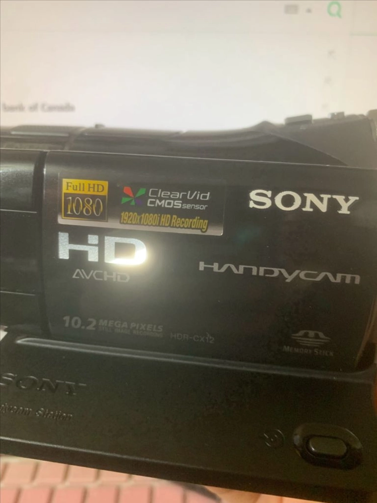 소니 HDR-CX12,VCT-60AV 캠코더,유압삼각대 - 안심되는 중고거래