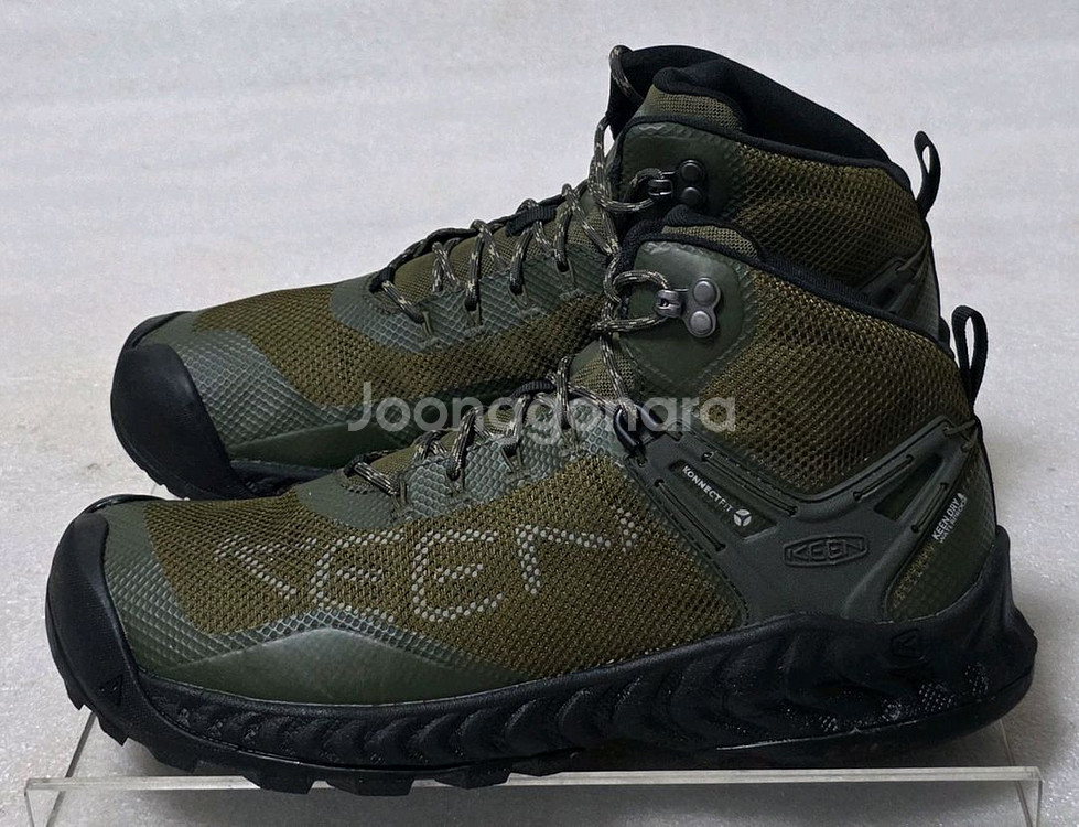 킨 방수 중등산화 트레킹화 KEEN DRY 남성 280--0