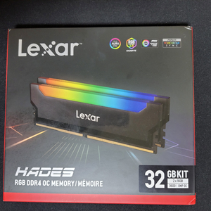 컴퓨터 램 Lexar DDR4 3600 32GB