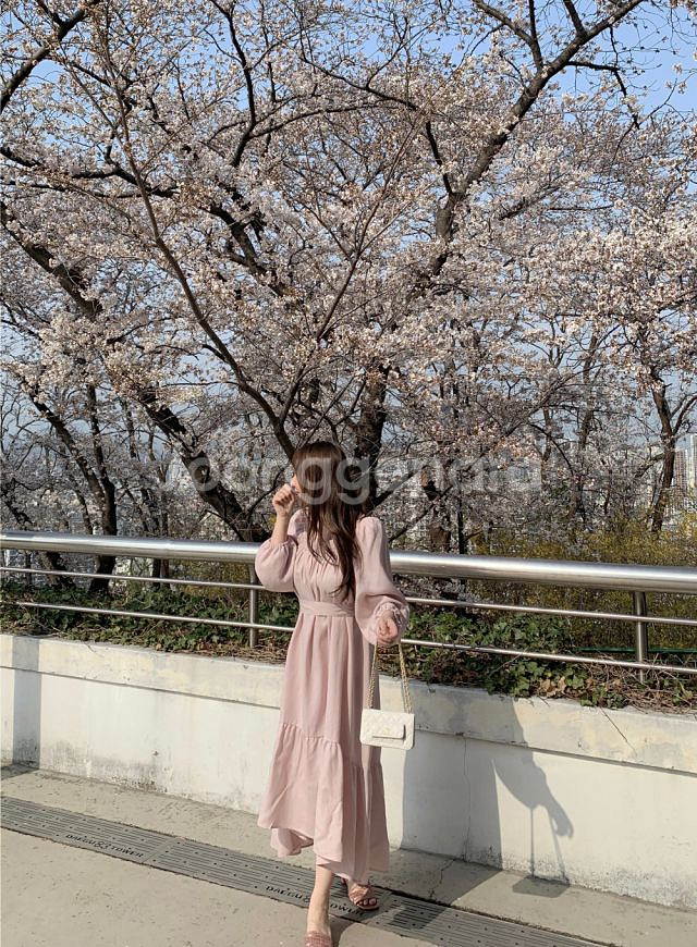 플랫퍼 S/S 가든 원피스--2