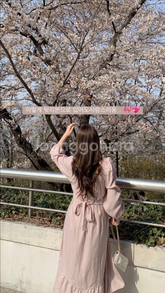 플랫퍼 S/S 가든 원피스--1
