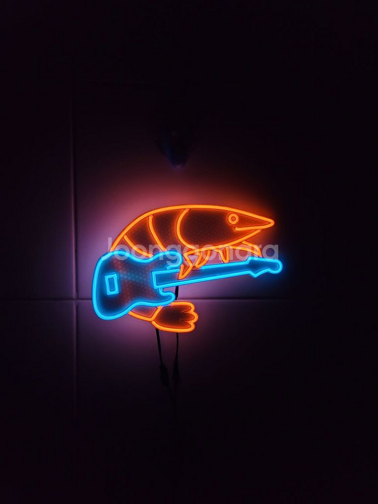 네온사인 새우 기타 led 램프--1
