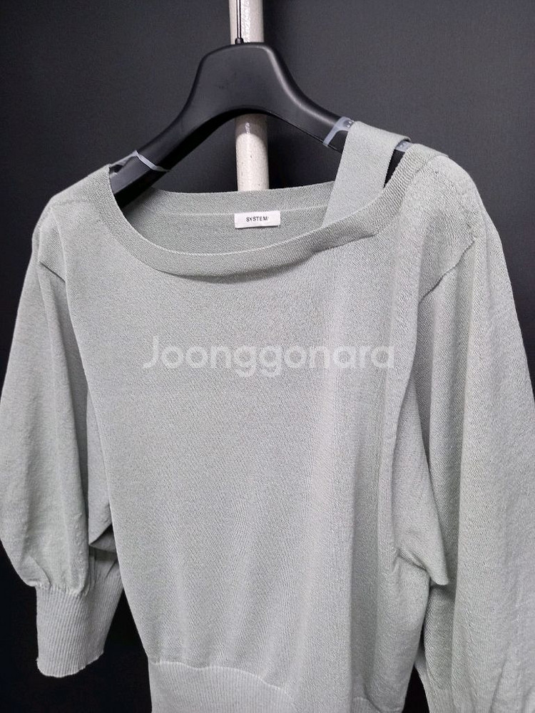 새 시스템 춘하추 니트 블라우스 F 44-66--3