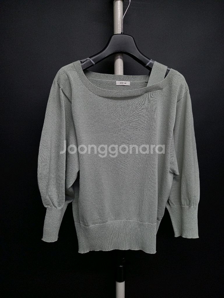 새 시스템 춘하추 니트 블라우스 F 44-66--2