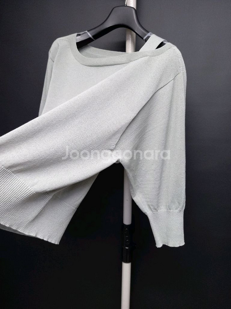 새 시스템 춘하추 니트 블라우스 F 44-66--4