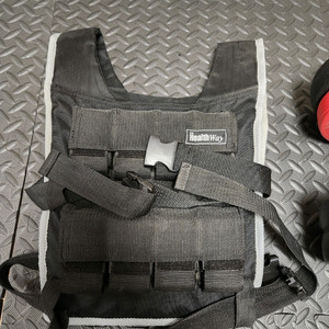 16kg 중량조끼+pvc 덤벨 12kg 2개