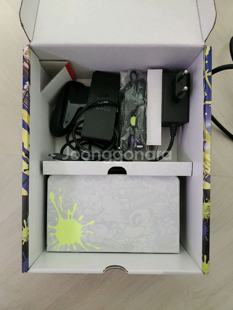 닌텐도 스위치 OLED 스플래툰 에디션--1