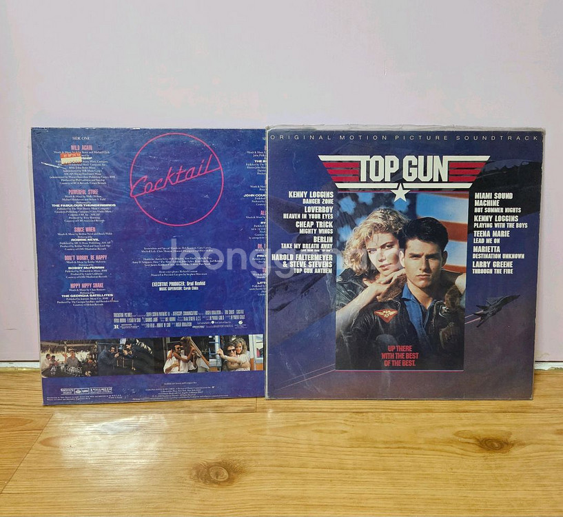 탑건 OST LP 2개--0