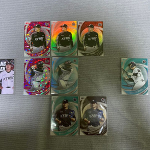 kt 위즈 포토카드 일괄