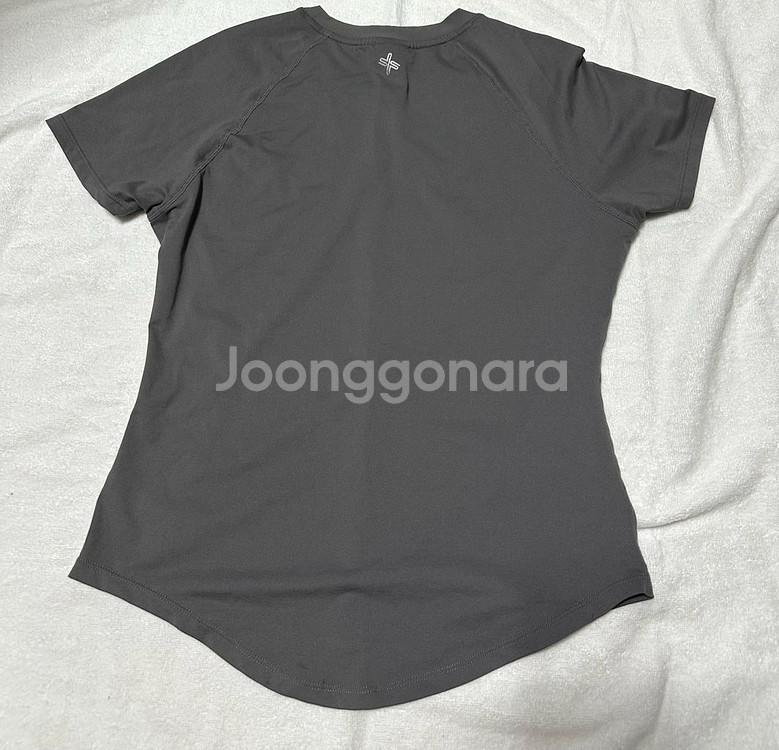 젝시믹스 데일리페더 슬림핏 숏슬리브 아스텔그레이 , M--2